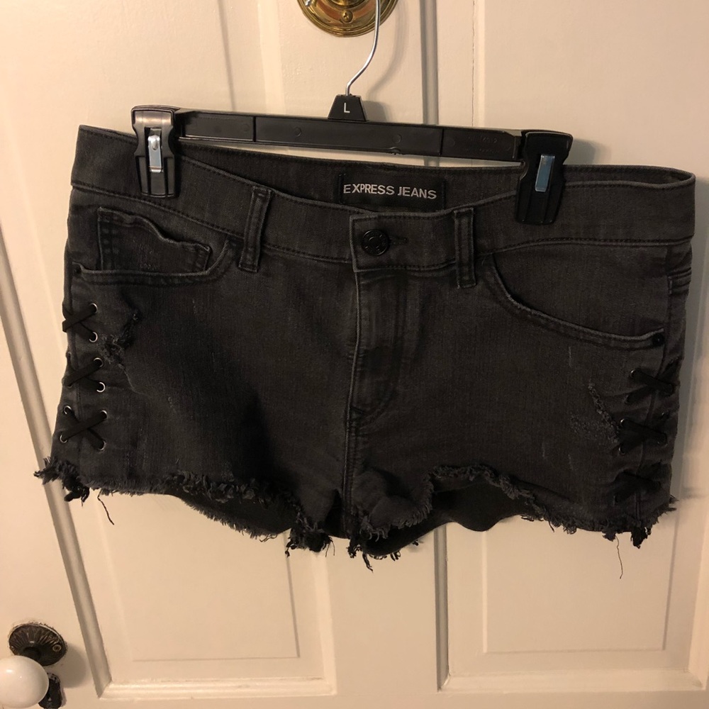 Express black shorts - size 10